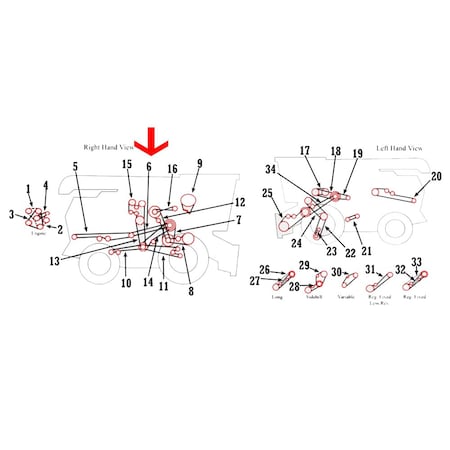 Aftermarket H101436 Drive Belt Fits John Deere Combine Straw Chopper 6620 6622 7720 7721 COB40-0664